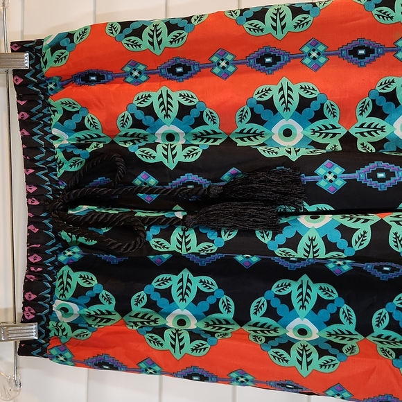 J Uptown Psychedelic Elastic Waist Palazzo Pants - Picture 3 of 12